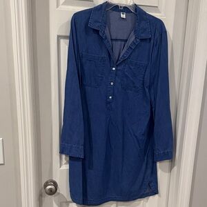 Old Navy Light Blue Denim Dress